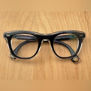 Blake Kuwahara Dior Homme Black and Gold Glasses